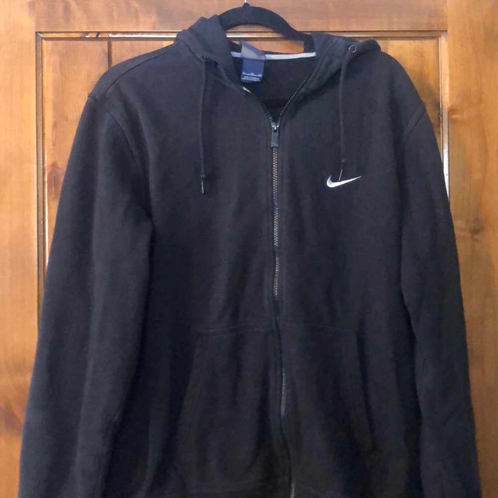 Black Nike Full-Zip Hoodie